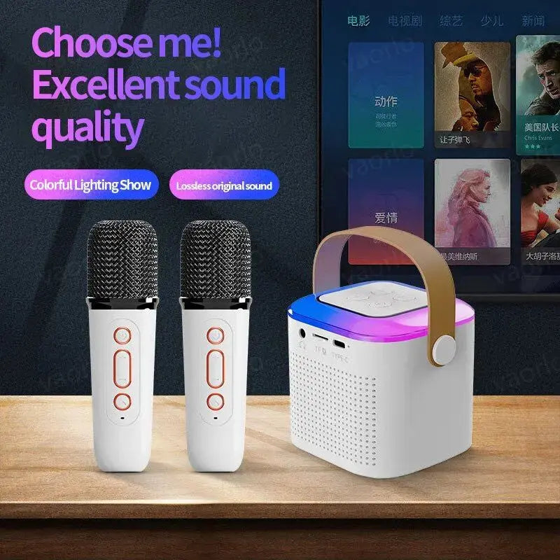 PartyPro Dual Mic Karaoke System