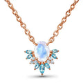 Magical Moonstone Charm Necklace