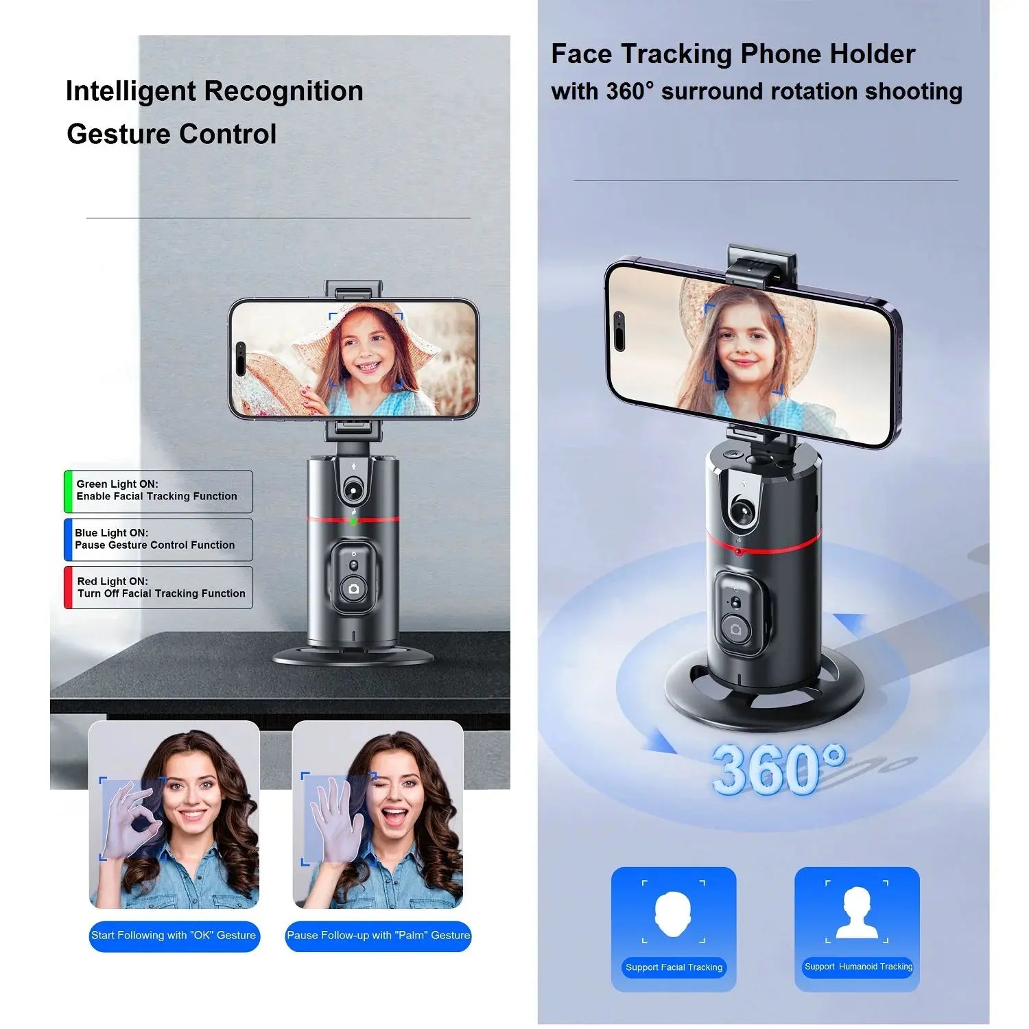View details for Smart Face Tracking Tripod Holder Smart Face Tracking Tripod Holder