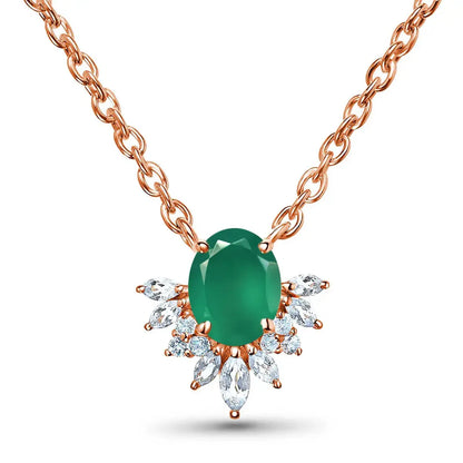 Magical Moonstone Charm Necklace