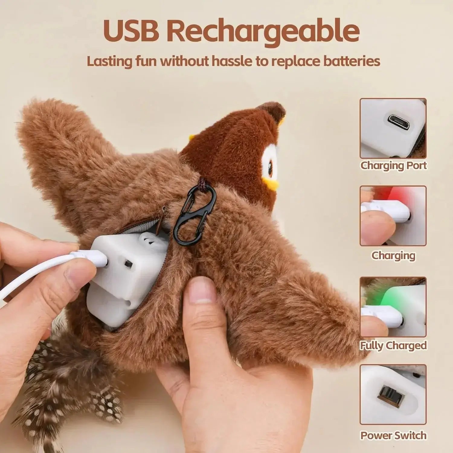 View details for Chirpy Bird Cat Toy Chirpy Bird Cat Toy