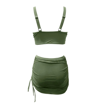 Glam Sheer Skirt Bikini Set