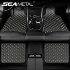View details for Beige Stitching Custom car Floor mat 