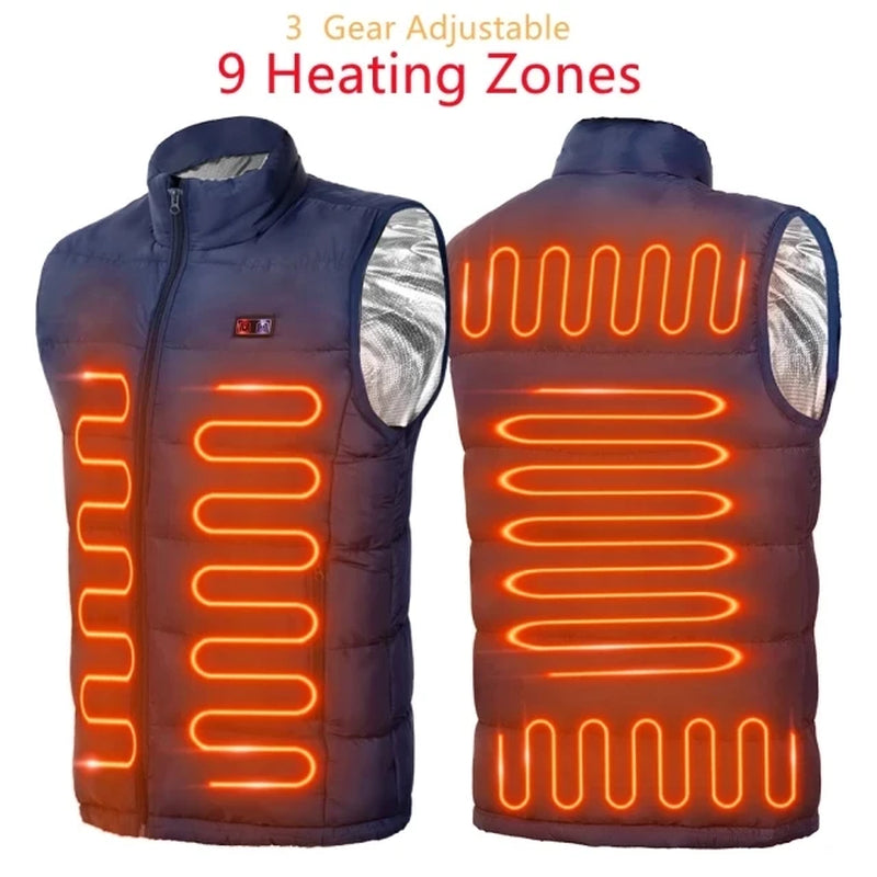 Super Warming Heated Vest Lai Fu Store