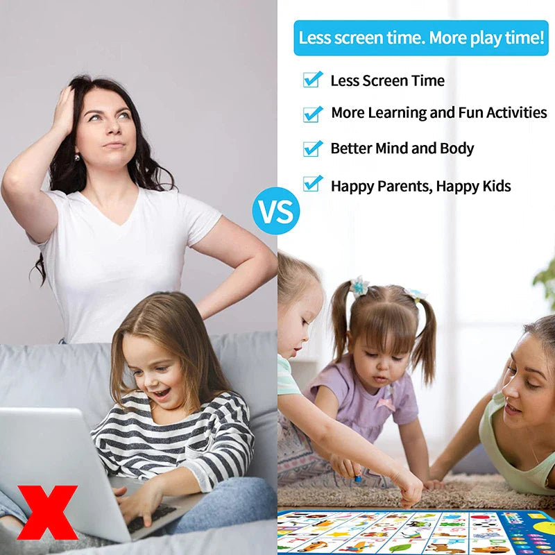 Interactive ABC Learning Poster Stone's Store