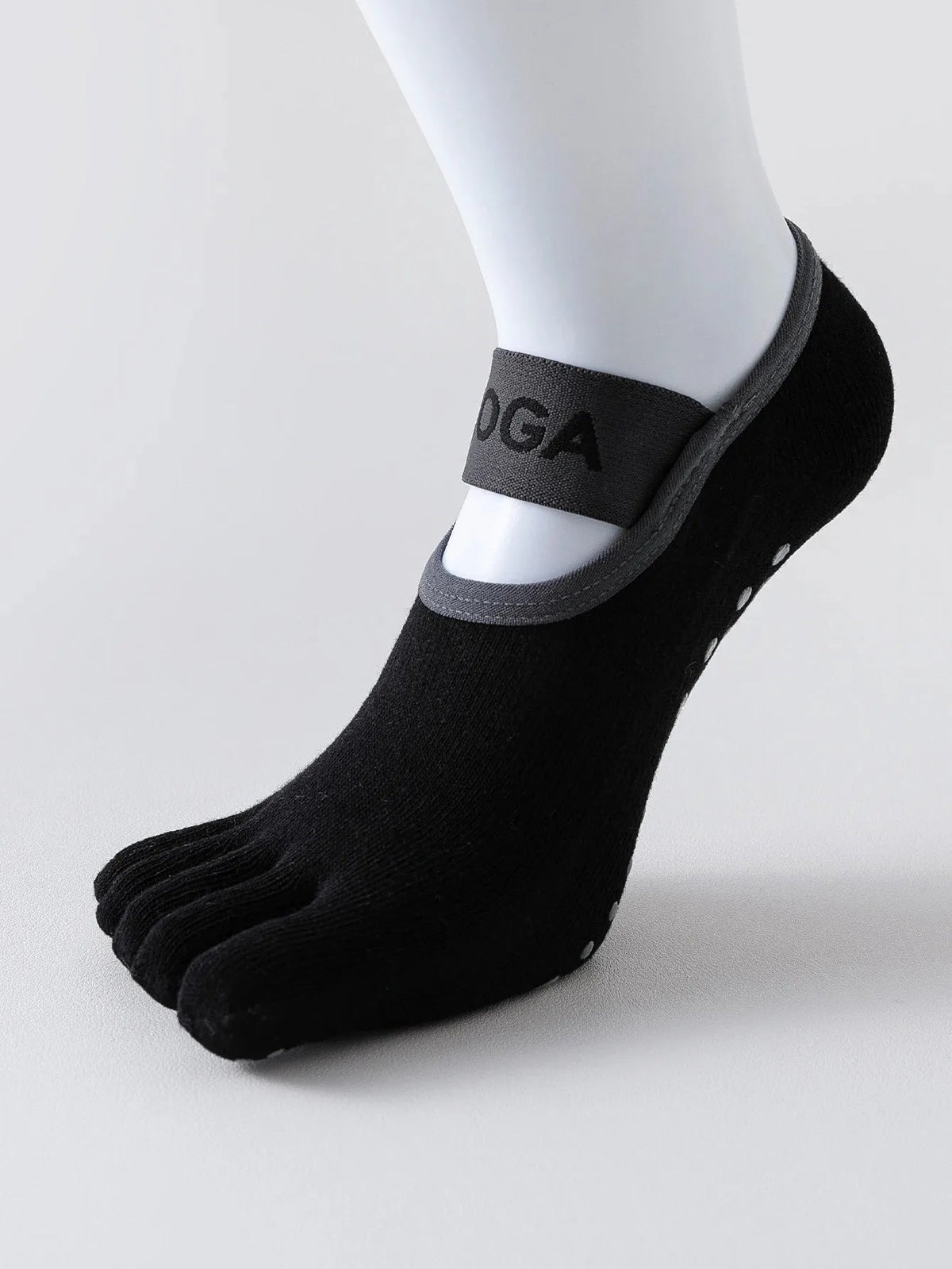 Knit Yoga Socks for Women — Breathable Toe-Separating Comfort