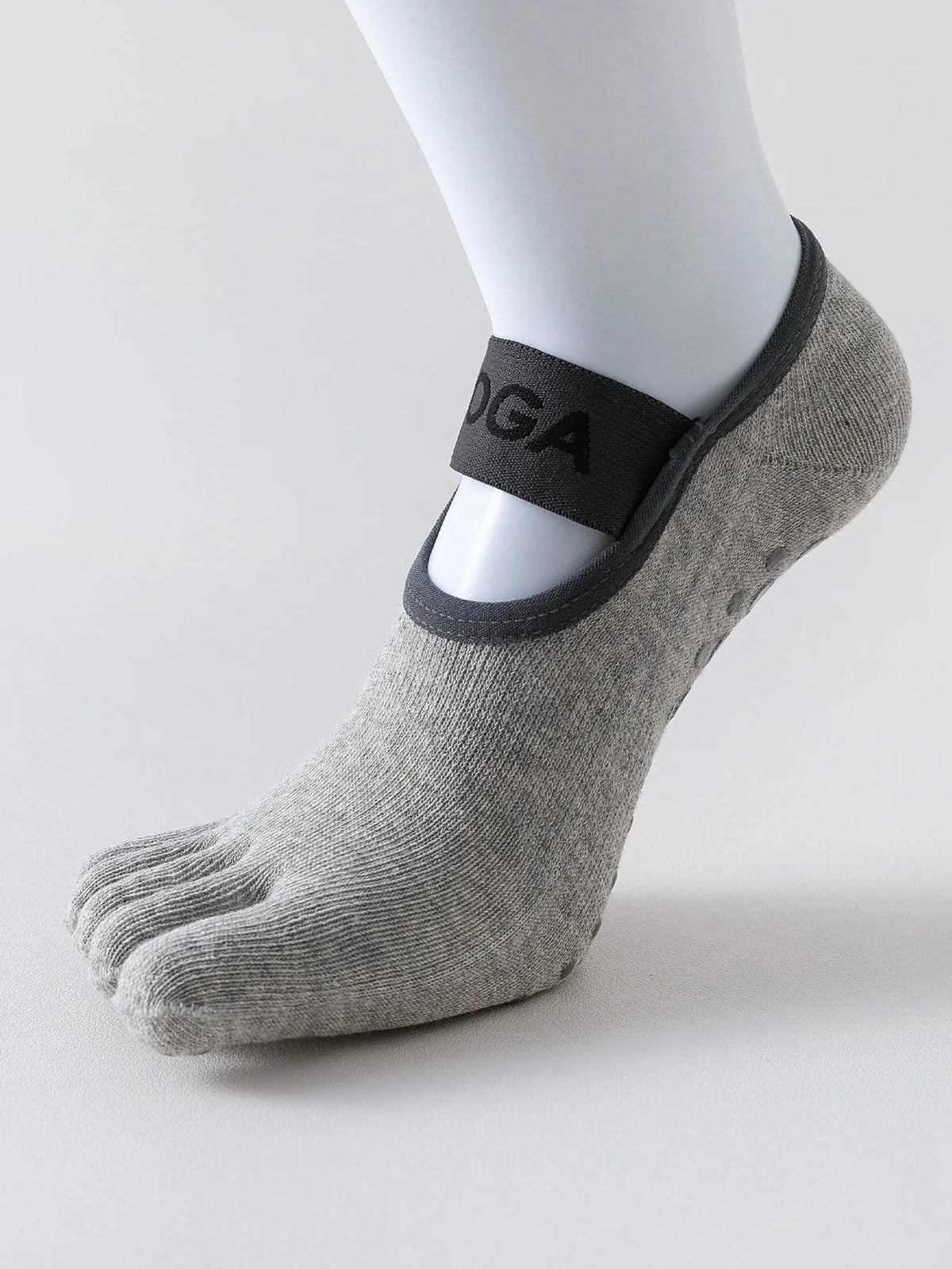 Knit Yoga Socks for Women — Breathable Toe-Separating Comfort