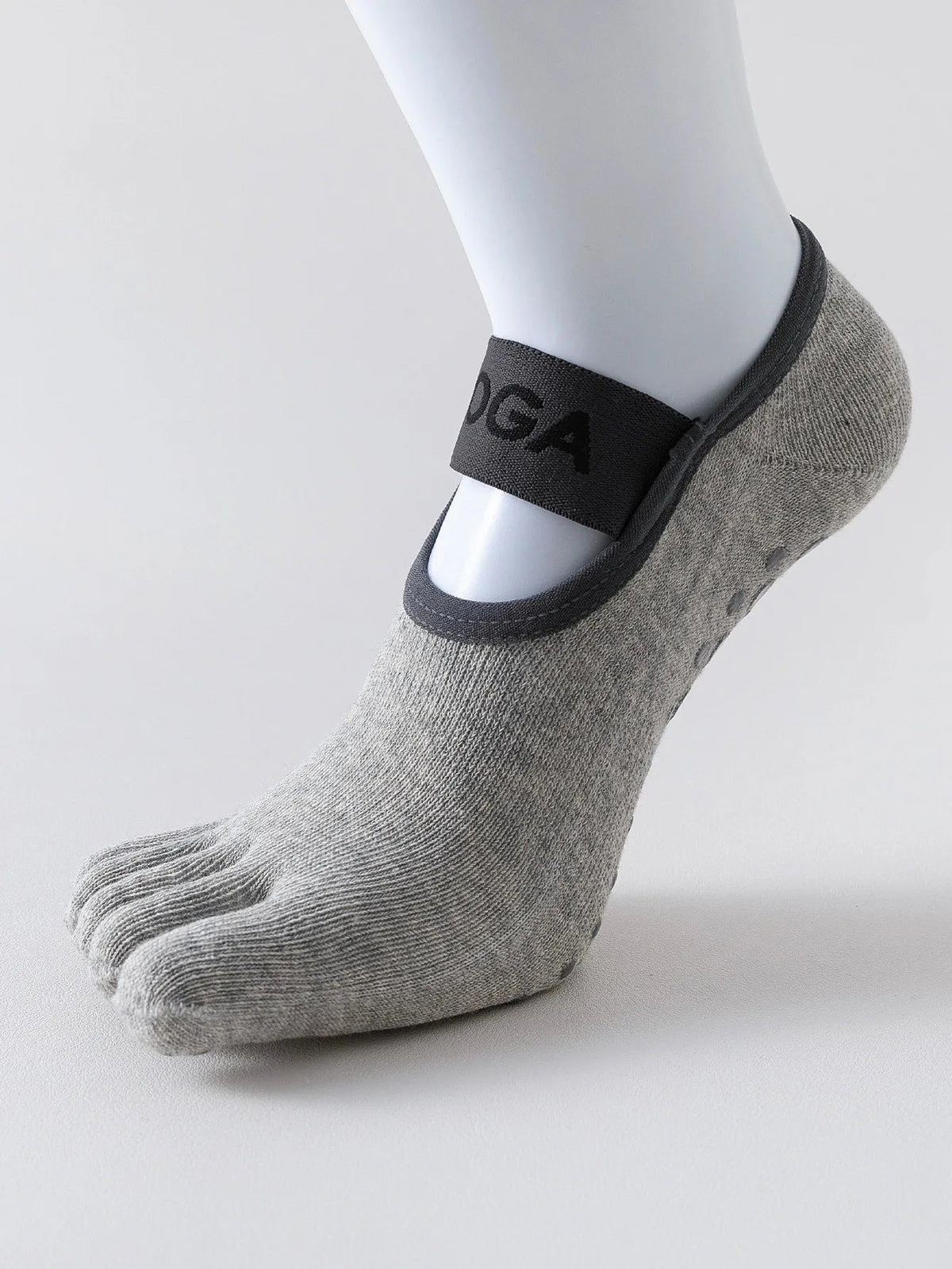 Knit Yoga Socks for Women — Breathable Toe-Separating Comfort