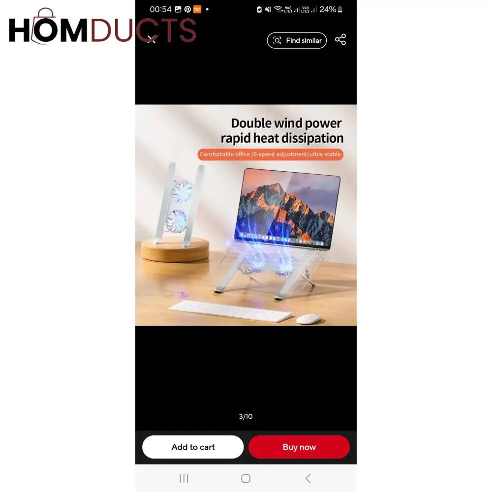 Laptop Cooling Fan Stand Shop1104301190 Store