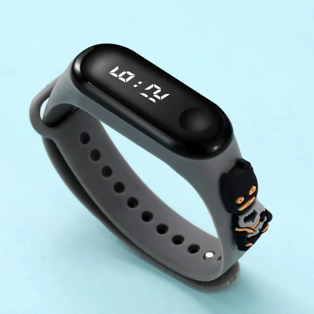 Marvel Spider-Man Children's Cartoon Fashion Watches Stitch Iron Man Electronic Digital LED Display Waterproof Holiday Gift Kids Shop1104298432 Store