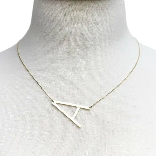View details for Monogram Collection Initial Necklace
