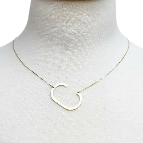 View details for Monogram Collection Initial Necklace