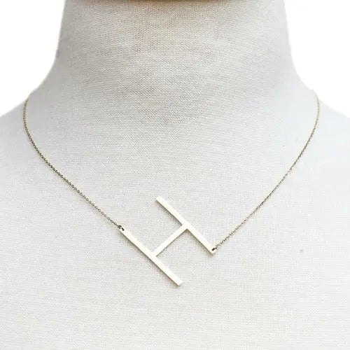 View details for Monogram Collection Initial Necklace