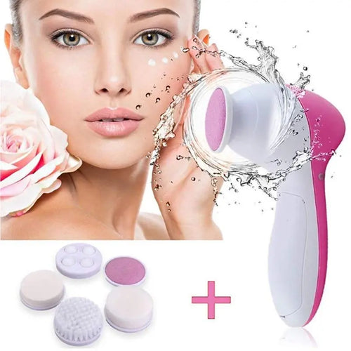 View details for 5 in 1 Face Massage Cleansing Brush Set