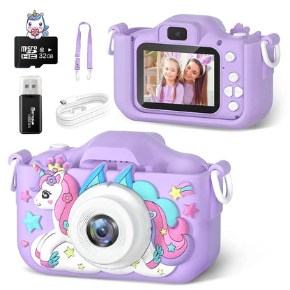 Kids Unicorn HD Selfie Camera Stone's Store
