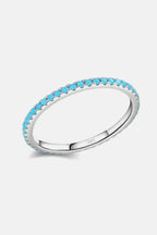 View details for 925 Sterling Silver Artificial Turquoise Ring 925 Sterling Silver Artificial Turquoise Ring