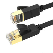 View details for Cat 7 Ethernet Cable Cat7 High Speed Flat Gigabit STP RJ45 LAN Cable 10Gbps Network Cable Patch Code for Router Ethernet Cat 7 Ethernet