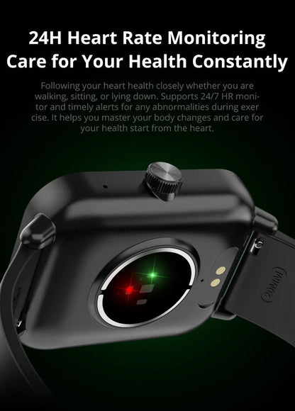 Smart Watch 1.9" Screen | Heart Rate & Health Monitor | Bluetooth ColMi official store
