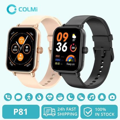 Smart Watch 1.9" Screen | Heart Rate & Health Monitor | Bluetooth ColMi official store