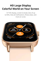 Smart Watch 1.9" Screen | Heart Rate & Health Monitor | Bluetooth ColMi official store