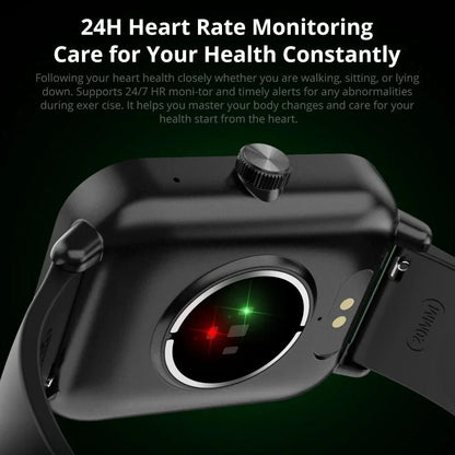 Smart Watch 1.9" Screen | Heart Rate & Health Monitor | Bluetooth ColMi official store