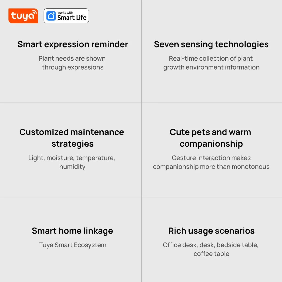 Tuya Ivy Smart Planter Bee Store