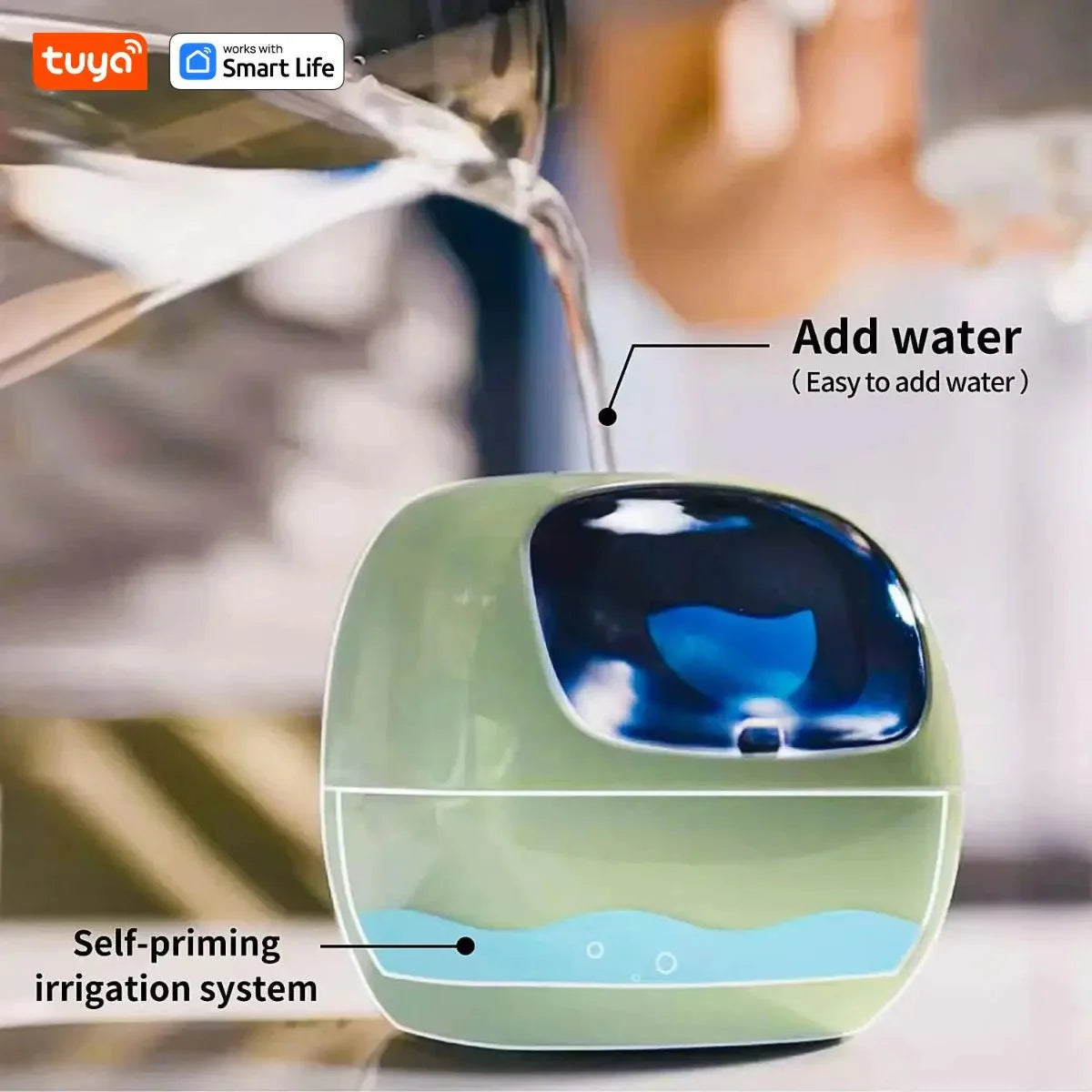 Tuya Ivy Smart Planter Bee Store