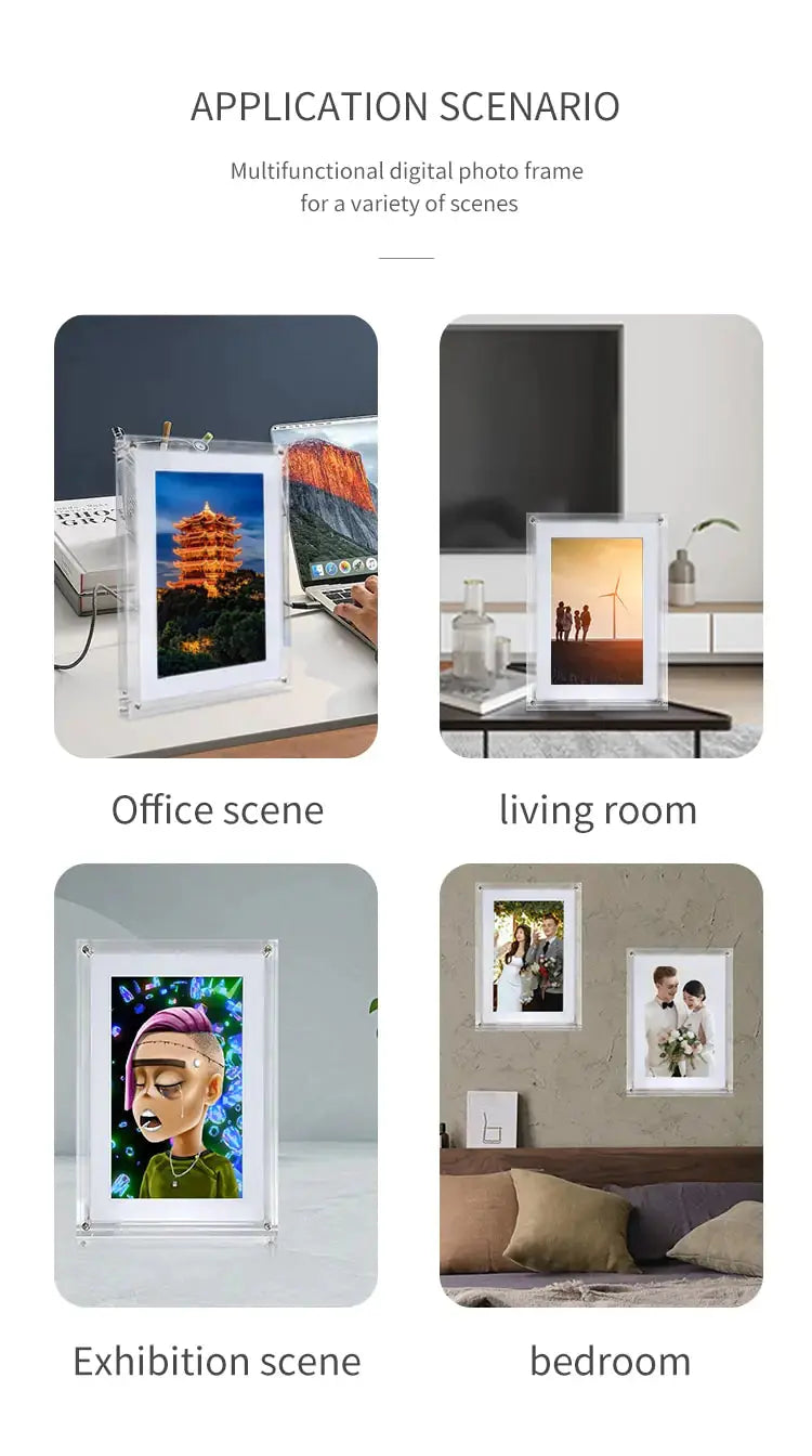 Acrylic Digital Photo Frame Big Save Store