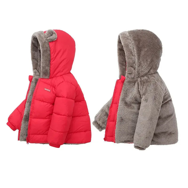 Little Adventurer Thick Fleece Coat Stone's Store